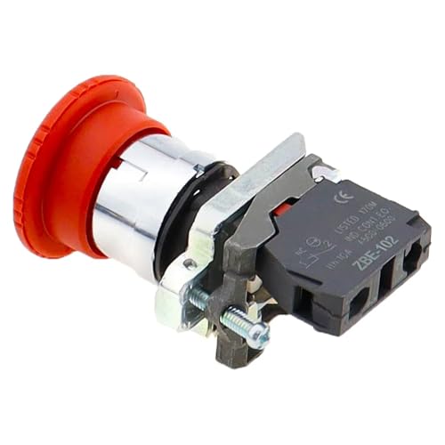 Interrupteur arrêt d'urgence compatible Xb4-bs542 pour sécuriser vos circuits - 2