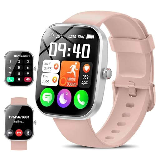 WeurGhy Smart Watch for Women Men, Fitness Tracker, 110+ Sports Modes, Bluetooth Call and Music Control, 1.91