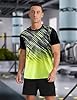 APTRO Men’s T-Shirts Gym T Shirts for Men Moisture Wicking Athletic Breathable Running Tops Quick Dry Short Sleeve T-Shirt Fluorescent Yellow XXL #1