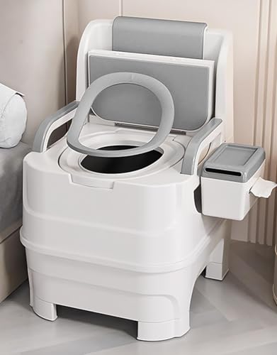 Chaise percée de chevet, toilettes portables pour adultes