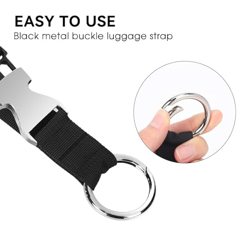 Image of 2 Pack Add-A-Bag Luggage Strap Jacket Gripper, Luggage Straps Baggage Suitcase Straps Belts Travel Accessories