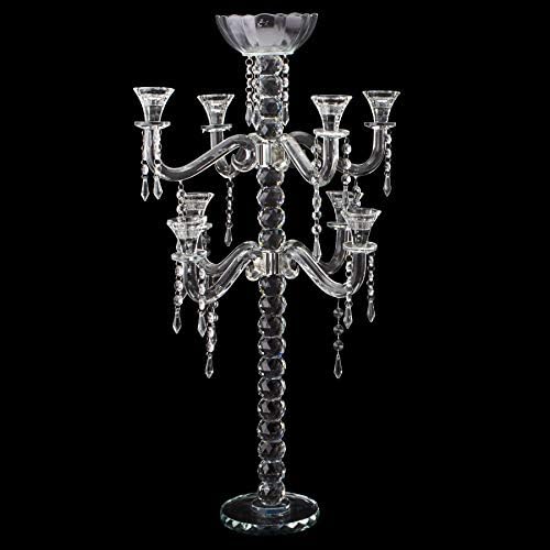 8 Arm Candelabra Crystal Chandelier Table Centerpieces for