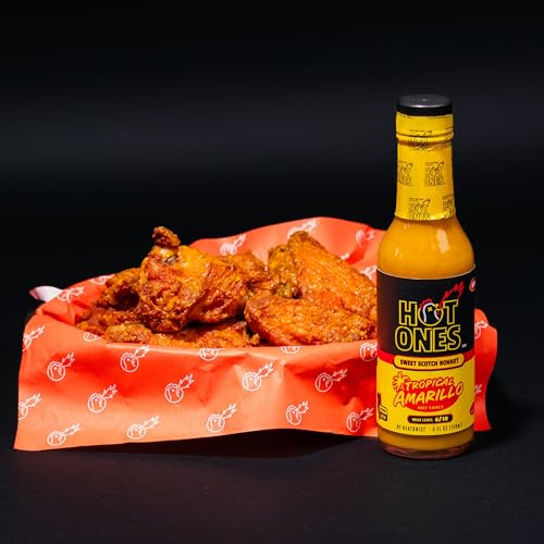 Image of Hot Ones Tropical Amarillo Hot Sauce 5 oz (3-Pack)