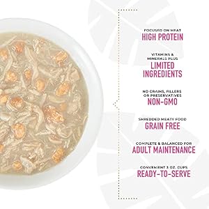 Tiki Canine Meaty Moist Canine Meals, Rooster with Egg, 3 oz. Cups (4 Depend) Tiki Canine Meaty Moist Canine Meals, Rooster with Egg, 3 oz. Cups (4 Depend)