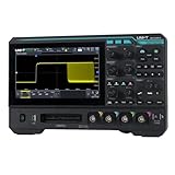 UNI-T MSO1254HD-S Mixed Signal Oscilloscope 4 Analog + 16 Digital, 12-Bit High Resolution, 250MHz, 2.5GSa/s, 100Mpts Memory, 1,000,000 wfms/s, 7' Touchscreen, 1Ch AWG