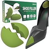 Shoe Fillers,Toe Filler Inserts,Cowhide Heel pad,Shoe Insole,Shoe Inserts for Loose Shoe,Shoe Too Big,Heel sliping,for Both Men and Women.(Half Size Bigger,Green)