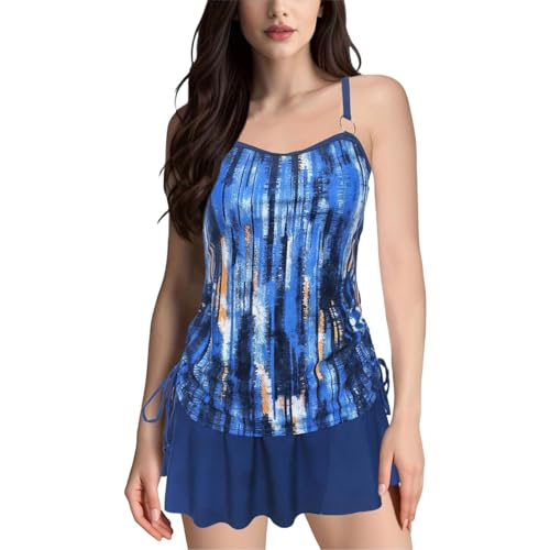 BañAdor De Dos Piezas Mujer Bikini Espalda Mujeres En Bikini Azul Bikini Mujer con Short Bikini Tiro Alto Mujer Mujeres con Diminutos Trajes De BañO Bikini con Aros Reductor Comprar Bikini Talla