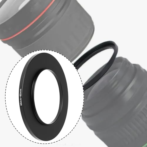 Anillo Adaptador para Lente de Cámara SING F LTD, 2 piezas, de 55 mm a 82 mm, tipo step-up, de aluminio, para lentes de 55 mm miniatura 3