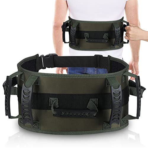 Gait Belt With 7 Handles Transfer Lift Belts For Elderly Paitients Standing Walking Assist Aid Quick Release Locking #TOP22