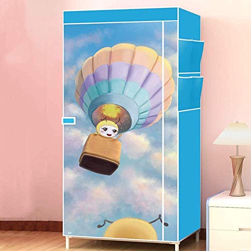 Armoire portative facile à assembler avec tige de suspension intégrée