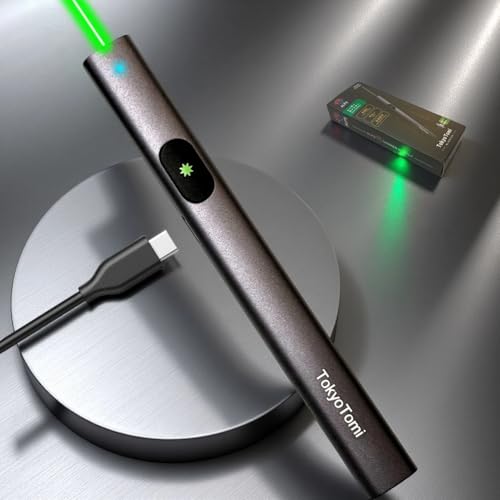 TokyoTomi 充電式 緑 レーザーポインター G104 の商品画像 1