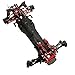 powerday Alloy Carbon CF Chassis D5S Frame Kit Remodel Belt Drive Version 1/10 2Rear-Wheel Drift Car (Pink)