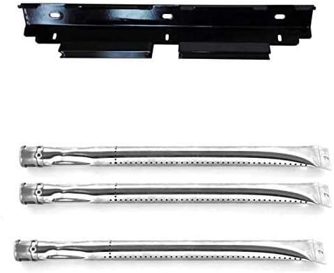 Repair Kit for BBQ grillware GSF2616, 41590 and Life@Home GSF2616J, GSF2616JB, GSF2616JBN Gas Grill Includes 3 Stainless Steel Burners and 1 Burner Support Bracket