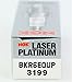 NGK 3199 Laser Platinum Spark Plugs BKR6EQUP Compatible with Select Audi, BMW, Bentley, Land Rover, Morgan, Porsche and Volkswagen V8 Models (8 Pack)