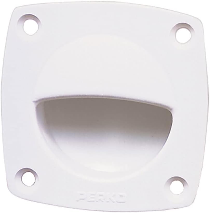 Perko 1016DP0WHT Flush Pull - White