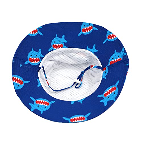 Image of Home Prefer UPF50+ Wide Brim Sun Hat Boys Girls Sun Protection Hat Zoo Beach Swim Safari Bucket Hat for Baby Toddler Kid