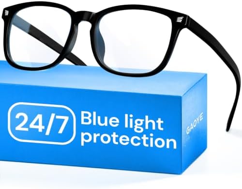 Gaoye Blue Light Filter Glasses - Glasses Frames - Anti-UV Computer and Fashion Glasses, Blue Light Blocker for Men and Women