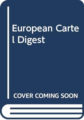 European Cartel Digest