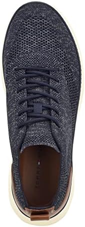 Tommy Hilfiger Men's Sangy Sneaker, Navy/Cognac Multi 400, 13M | Image 1