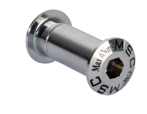 MSC Bikes alu7075t6 – Screws for acoples MSC alube Bicycle silver Anodised Chrome