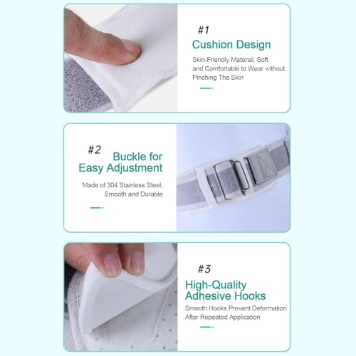 Faja para Hernia Inguinal Unisex Ajustable con 4 Almohadillas miniatura 6