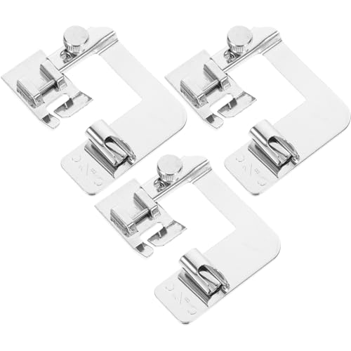 Set 3 Piezas Prensatelas Ajustable para Máquina de Coser miniatura 1