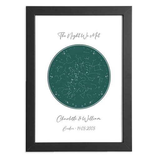 Star Map Night Sky Print