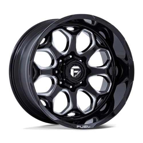 D862 22X10 6X135 G-BLK MILL -18MM Custom Wheel