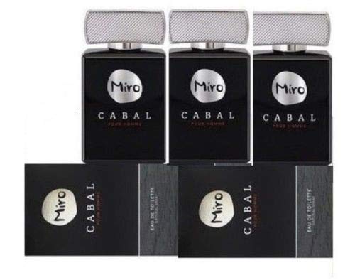 Preisvergleich Produktbild Miro CABAL Eau de Toilette 3 x 75 ml (225 ml)