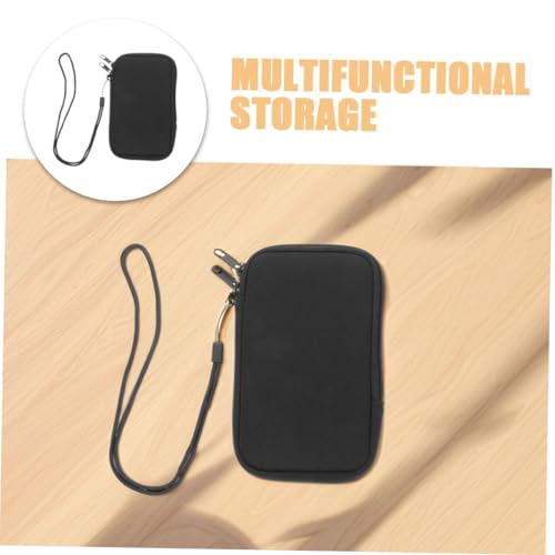 Bolsa portátil para smartphone de neopreno con cordón ajustable para playa 7
