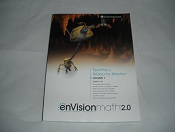 Paperback enVision Math 2.0 Teacher's Resource Masters, Common Core, Grade 2 Volume 1 Topics 1-8, 9780328827589, 0328827584, 2016 Book