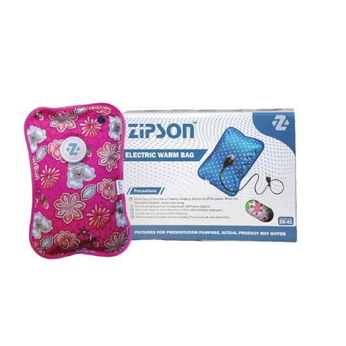 Image of Electric Hot Water Bags /Bottle /Heating /Pad /Warm Bag For Pain Relief Hot Water Bag Electrical- Ideal for Back pain /body ache /stomach Hot Water Bag /Water Filling Hot Water(MULTICOLOR)