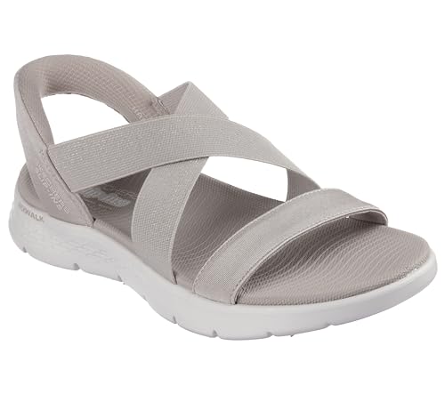 Skechers Women's Go Walk Flex Sandal-Glimmer Up Hands Free Slip-ins