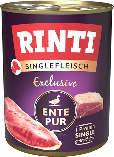 Rinti Singlefleisch Exclusive Ente Pur , 6 X 800 G