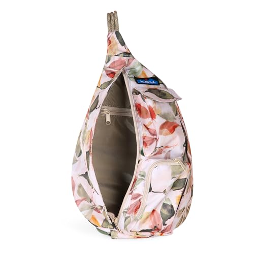 Image of KAVU Mini Rope Sling Pack with Adjustable Rope Shoulder Strap, Fall Foliage