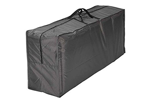 Pacific Lifestyle Platinum AeroCover Cushion Bag Fade Resistant | Breathable Storage Bags For Garden Cushions | Strong Lightweight Rip-Stop Polyester Outdoor Cushions Cover W125xD32xH50cm