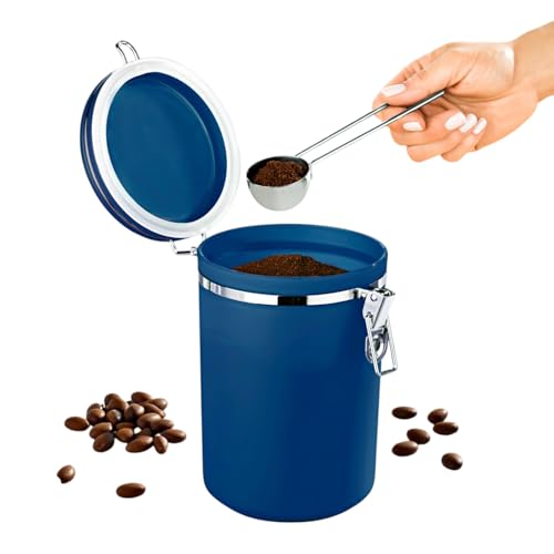 3 Pagen® Kaffeedose für 1 Pfund Kaffee – Aufbewahrungsdose aromadicht für Tee & Kaffee - Teedose - langanhaltendes Aroma durch Dichtungsring -...