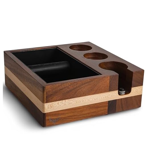 Knod Espresso Knock Box and Tamping Station