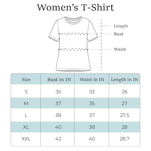 Image of Lavos Women's Regular Fit T-Shirt with Half Sleeve Round Neck, Bamboo & Cotton Gym, Yoga and Sports Wear for Women