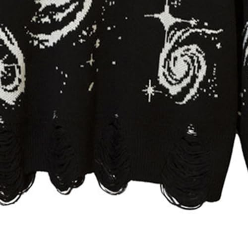 Pull Y2K coupe ample résolvant le manque de confort des vêtements d'hiver rigides - 3
