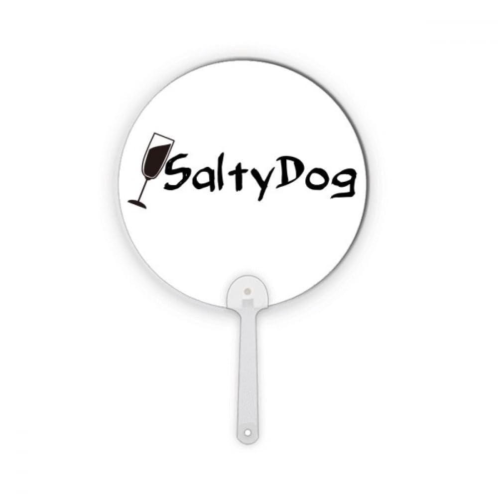 Sel salé pour chien pour décoration artisanale et tasse plastique ronde DIY