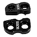 HERCHR Bicycle Brake Extension Seat, 1Pair 14-16 16-18 406 Bike V Brake Extension Conversion Aluminum Alloy Material Seat Wheel Set V Brake Extension for Bike(Black)