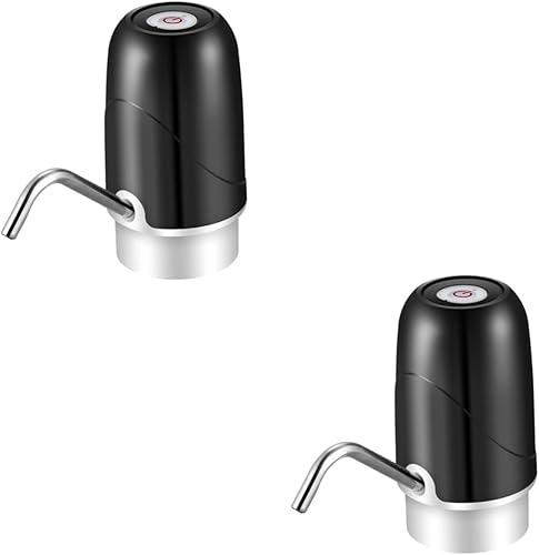 OSALADI 2pcs Bomba de agua Contenedores de agua de 5 galones Bomba de agua Dispensador de agua Botella de agua eléctrica Botella de agua portátil