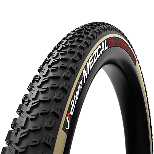 Vittoria Mezcal Mountain Bike Tires for Hardpack to Moderately Loose Conditions - Super Light Casing Cross Country Race XCR G2.0 MTB Tire (29x2.35)