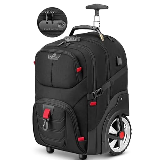 MATEIN Extra Large Rolling Laptop Bag