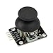 MTDELE 6Pcs Joystick Dual-axis XY Module Compatible with PS2 Game Joystick Control Lever Game Controller Sensor Board Module Compatible with for Arduino Raspberry KY-023