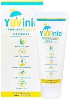 Yuvinie Sunscreen Aqua Gel SPF 30 PA++ 50gm Price In India