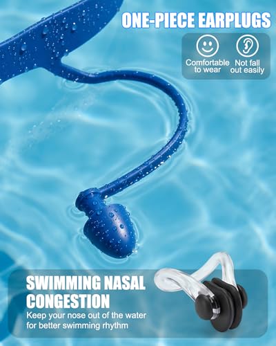 Image of Aegend Swim Goggles, Swimming Goggles No Leaking Full Protection Adult Men Women Youth