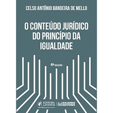 Capa do livro O Conteúdo Jurídico do Princípio da Igualdade