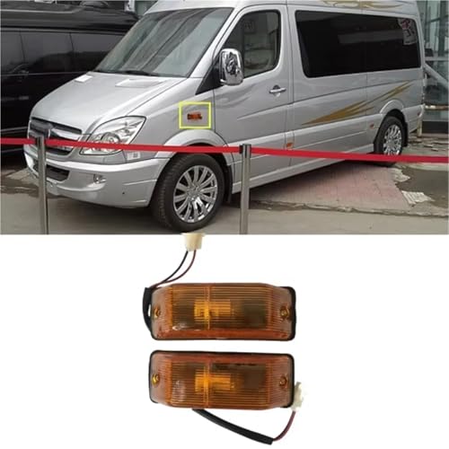 Intermitentes Laterales Ámbar Mercedes Sprinter Ajuste Hermético 2
